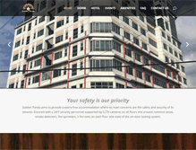 Tablet Screenshot of goldenpandadorm.com